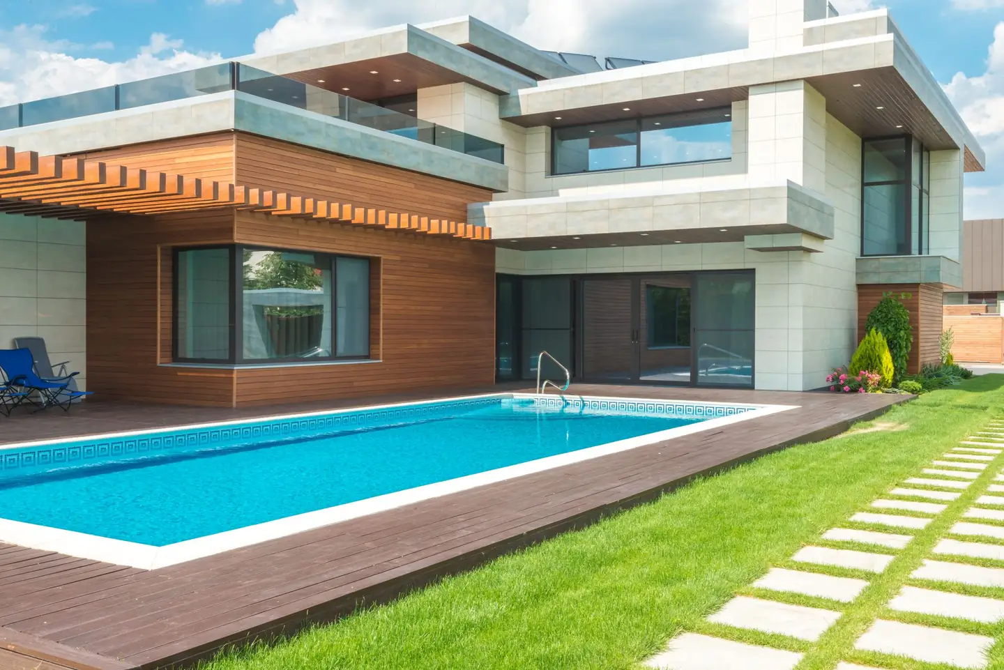 Swimming pool built in Leycester, NSW